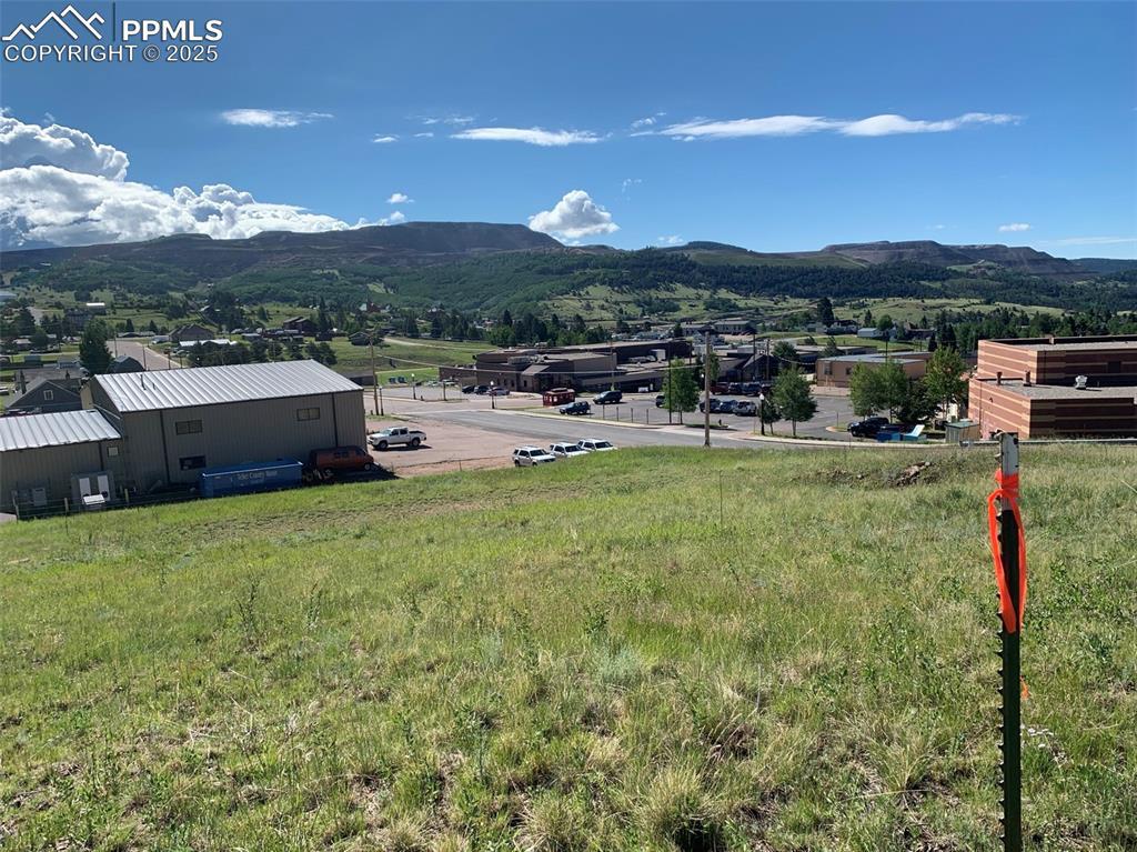 Image 4: View of mountain background with rural landscape
