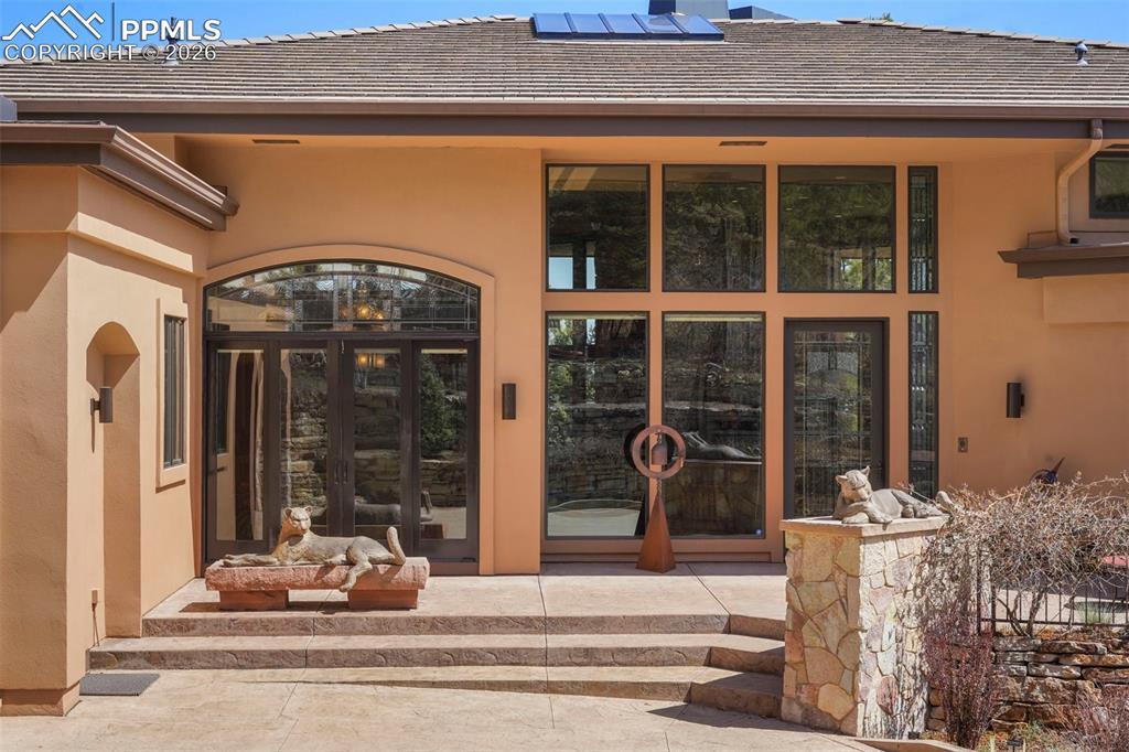 Image 2: Front of Structure