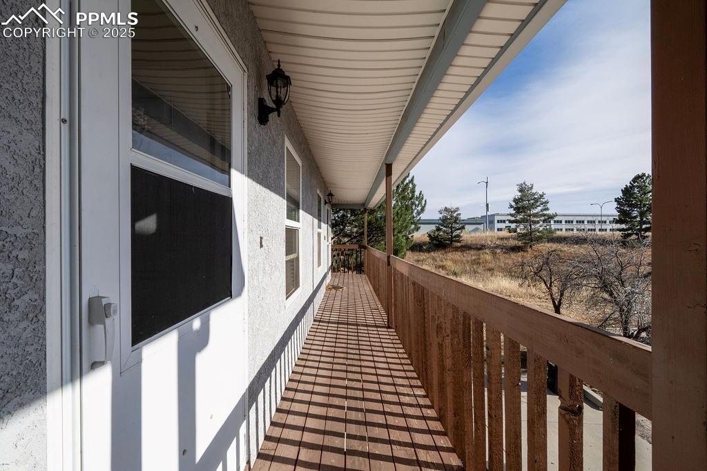 Image 4: The building faces open space with no neighbors in front of you to block the views.