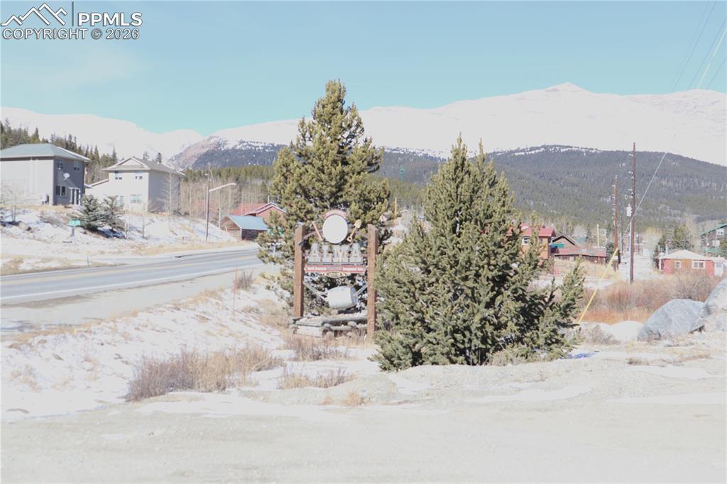 Image 2: The Sign entering the town of Alma
