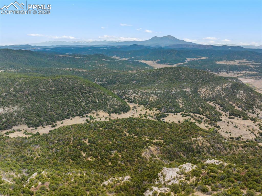 Image 4: View of Spanish Peaks from a top TV Hill.