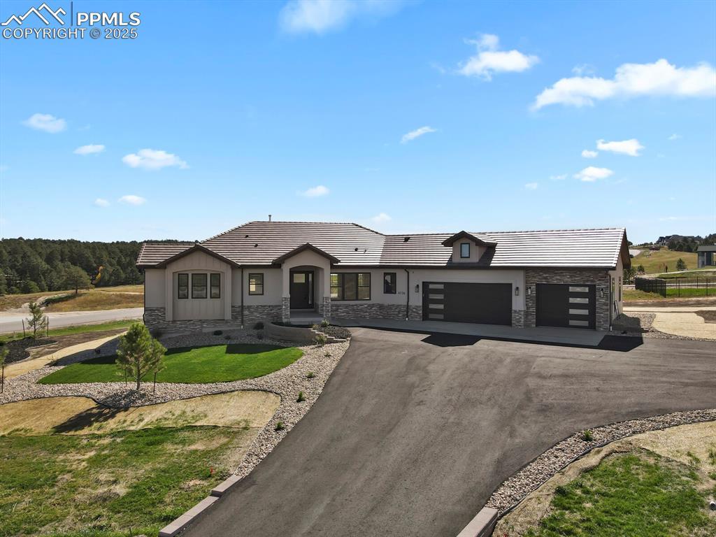 Image 1: Custom Ranch Home on 1 acre