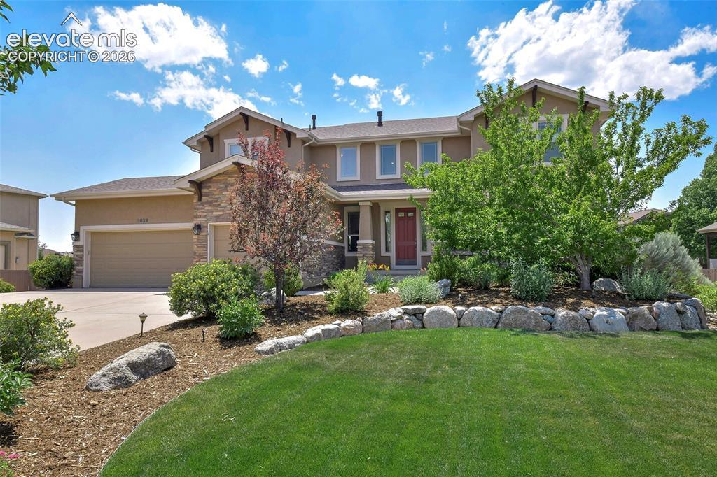 Image 1: D20 Pine Creek Beauty with Pikes Peak Views!