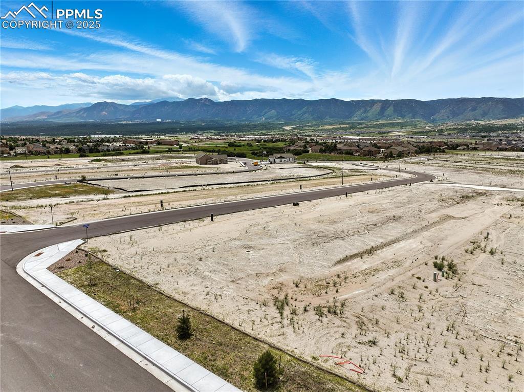 Image 1: View of mountain background