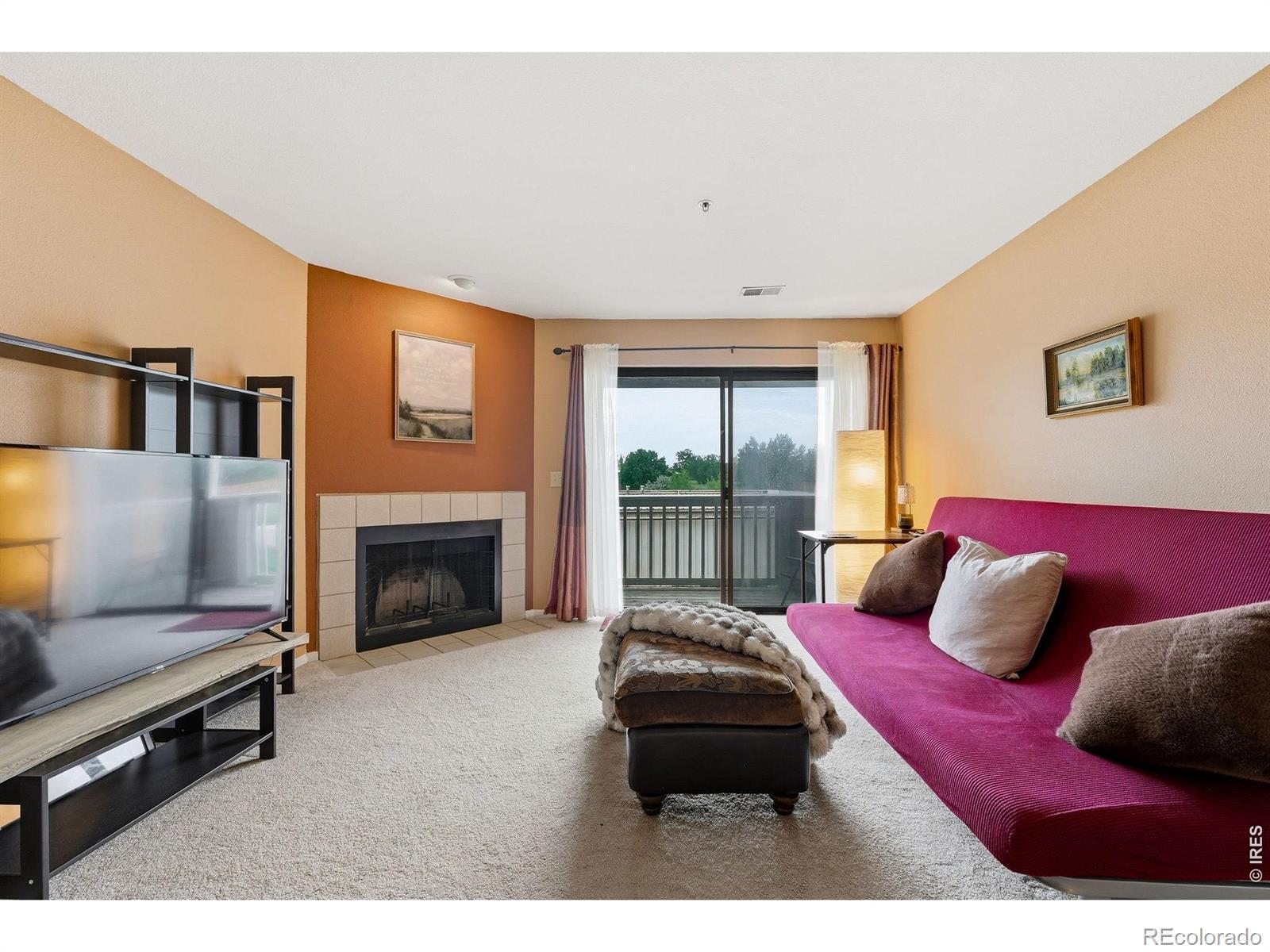 Image 4: Open floor plan flows to the balcony for outdoor living. Image 4: Open floor plan flows to the balcony for outdoor living.