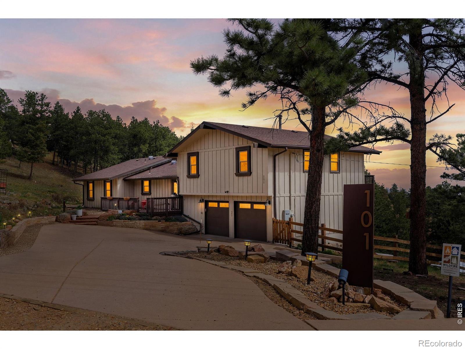 Image 2: Curb appeal, mountain charm, and views to match- added bonus- a concrete driveway! Image 2: Curb appeal, mountain charm, and views to match- added bonus- a concrete driveway!