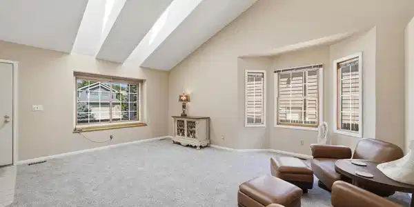 Image 4: Living room & dining room on main level