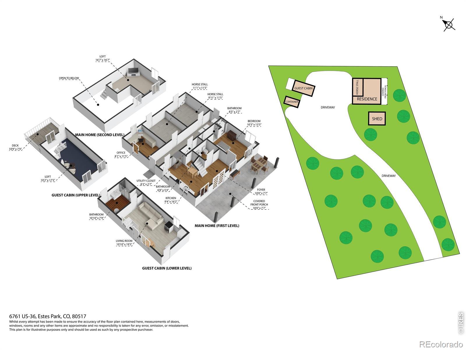 Image 3: 3D floorpands and site plan of both lots Image 3: 3D floorpands and site plan of both lots