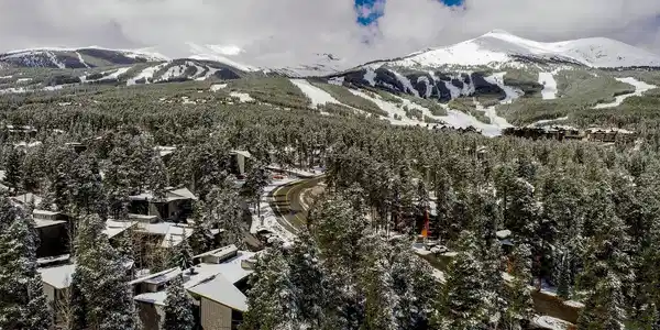Image 2: Yes! That's Breckenridge Ski Resort - you can't much closer!