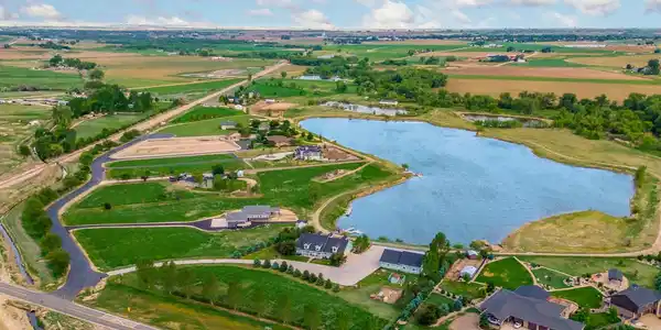 Image 2: All 7 homes that have access to Lakota lake pictured here. Image 2: All 7 homes that have access to Lakota lake pictured here.