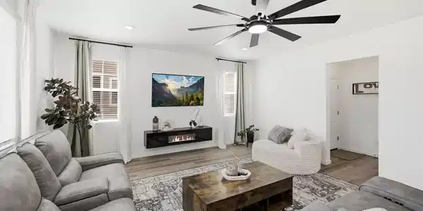 Image 4: Living Room- Fireplace included in purchase of home Image 4: Living Room- Fireplace included in purchase of home