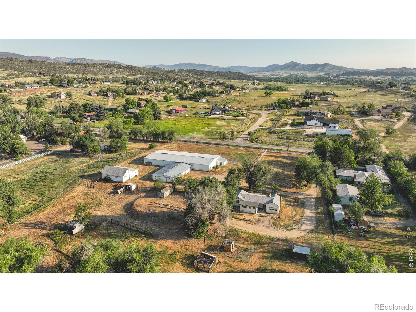 Image 3: Aerial looking north