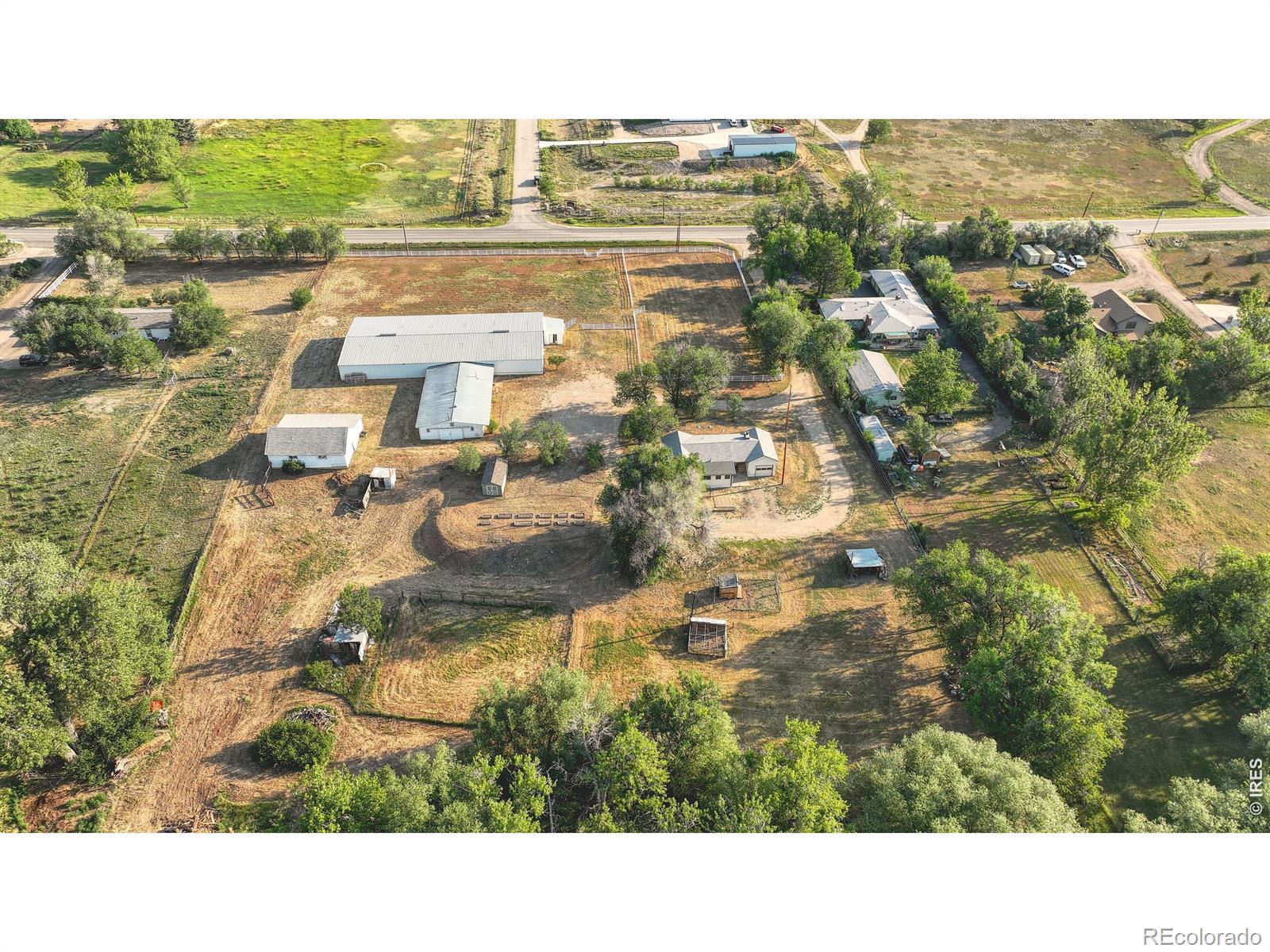 Image 4: Aerial looking north