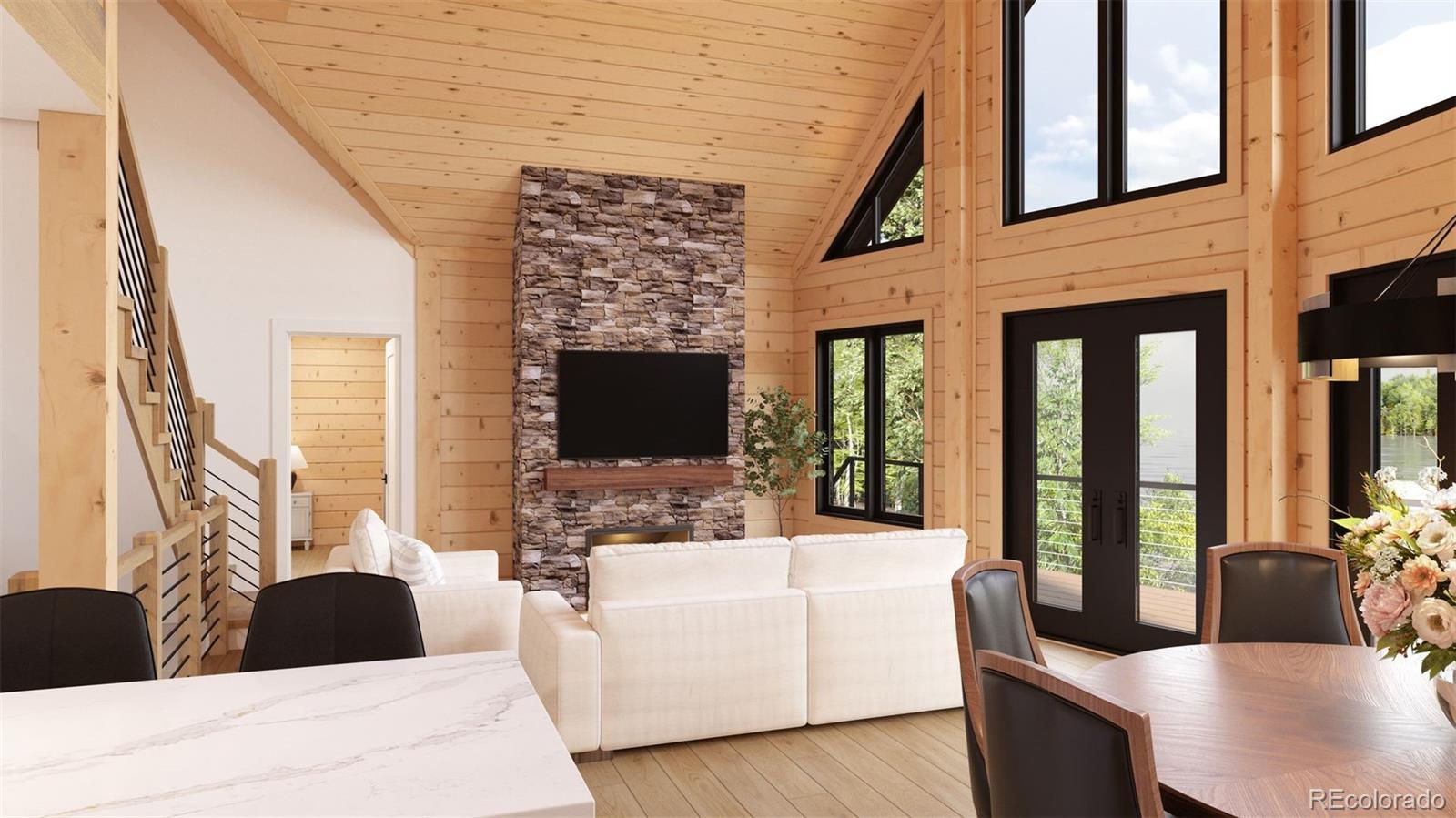 Image 3: Family Room with breathtaking views