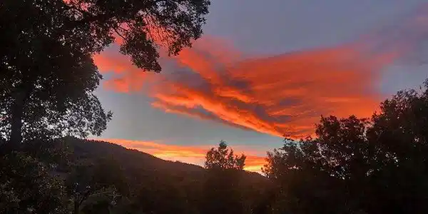 Image 3: Stunning sunsets over Mt. Sanitas off north deck Image 3: Stunning sunsets over Mt. Sanitas off north deck