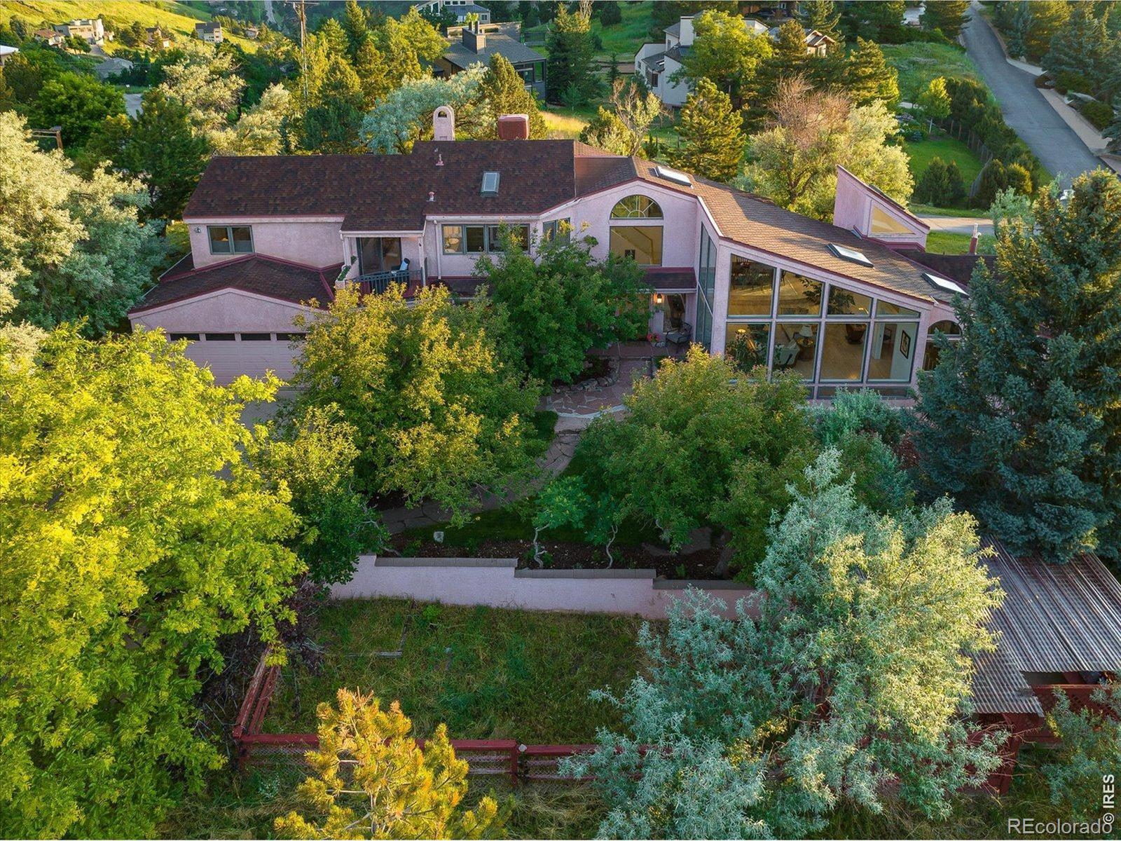 Image 3: South-facing view of residence