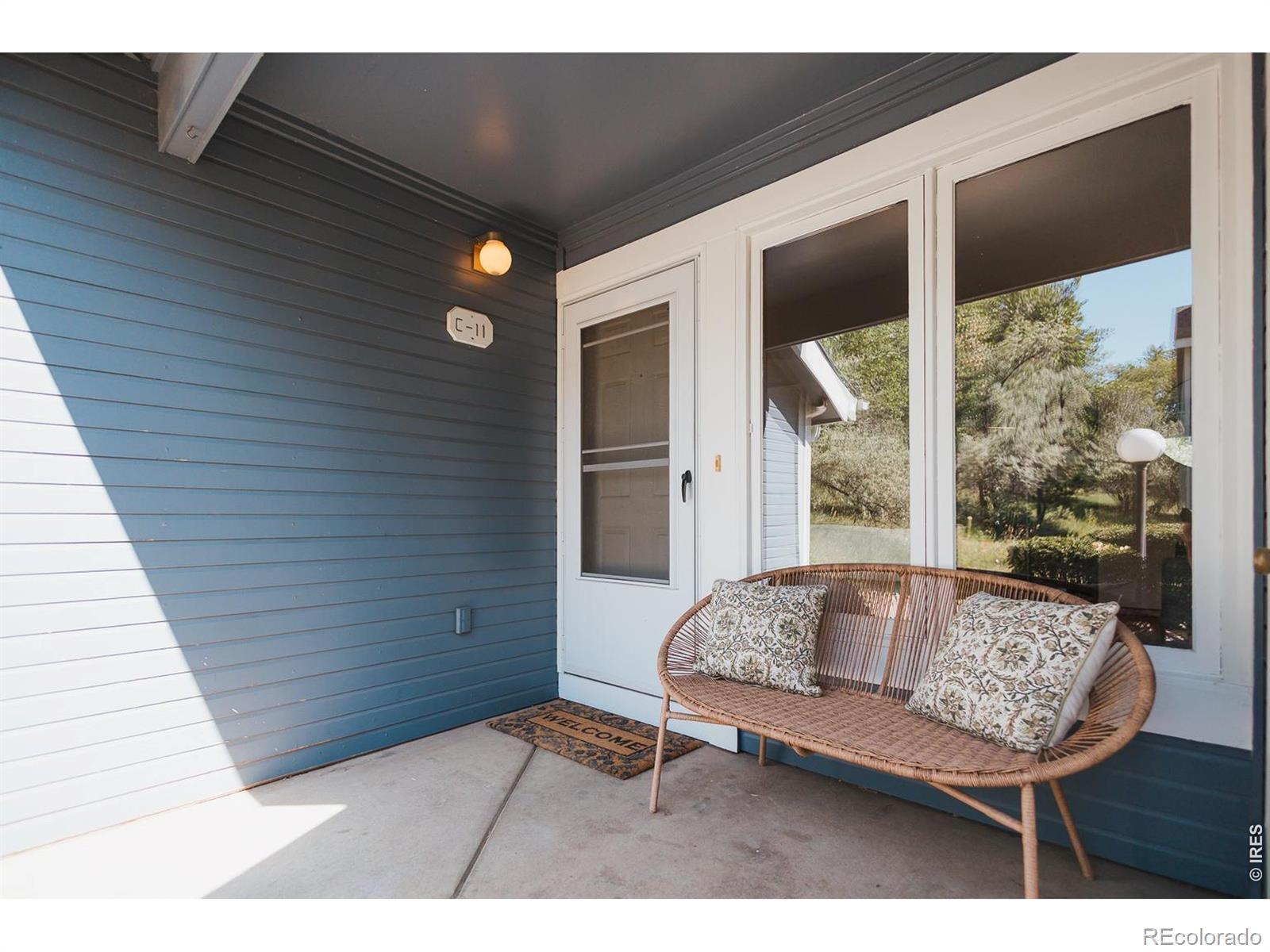 Image 2: Lovely covered front porch with bonus storage space Image 2: Lovely covered front porch with bonus storage space