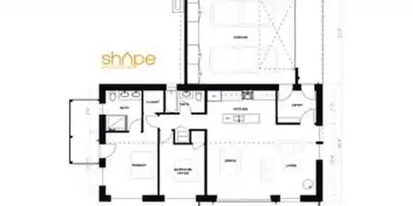 Image 3: Main Floor of drafted plans Image 3: Main Floor of drafted plans