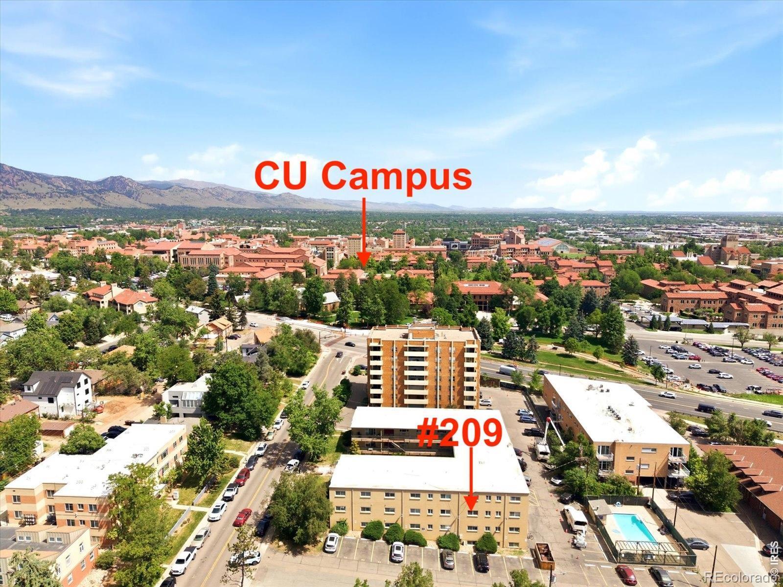 Image 3: Exceptional location just a short walk from the University of Colorado campus, making daily commutes and student living remarkably convenient.