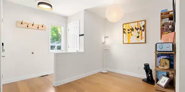 Image 4: Defined entryway with a convenient coat closet Image 4: Defined entryway with a convenient coat closet