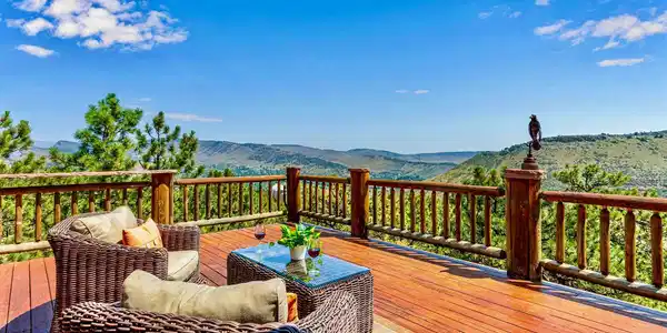 Image 3: Huge deck- great place to unwind