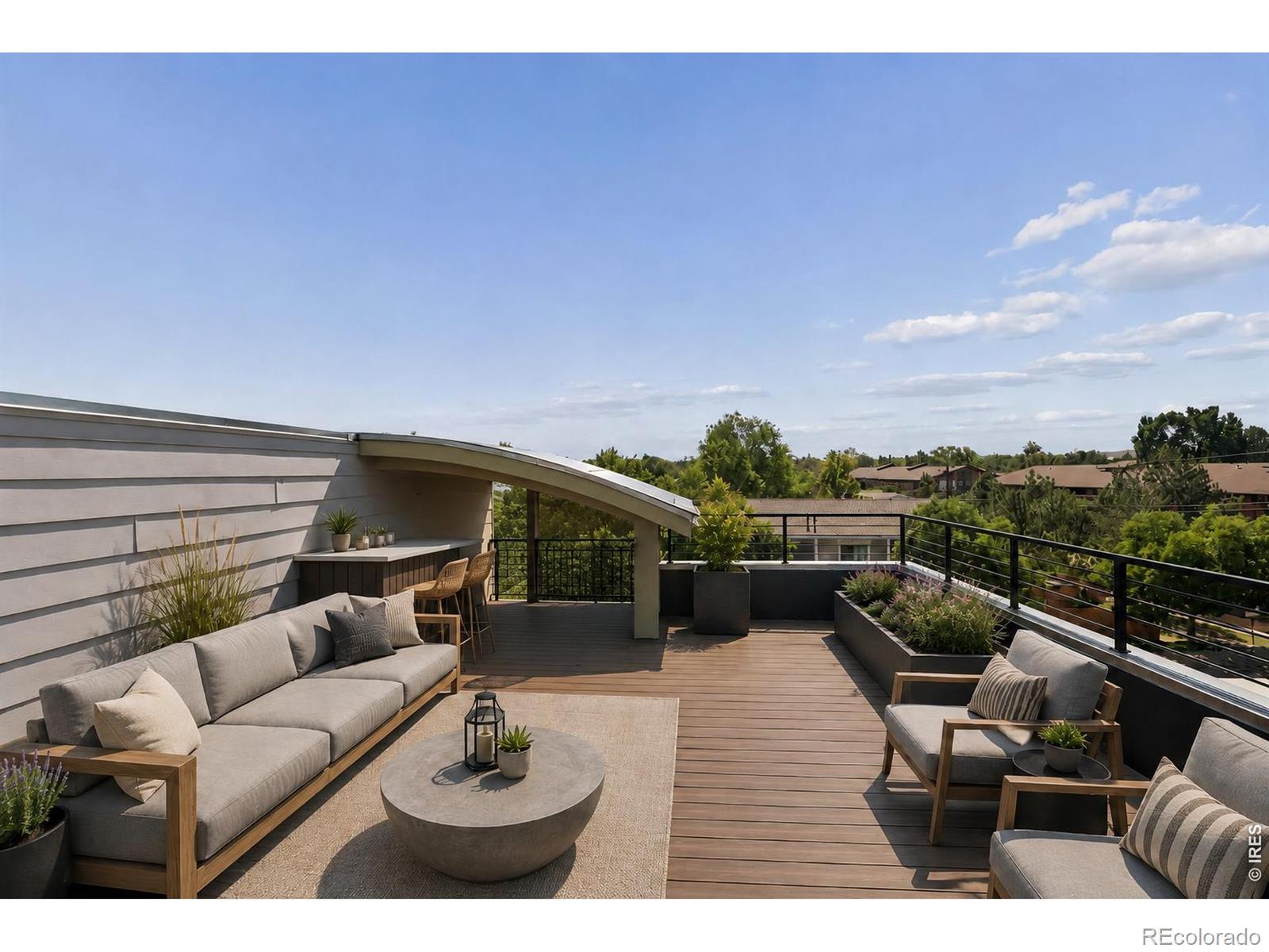 Image 4: Potential roof top deck plan Image 4: Potential roof top deck plan