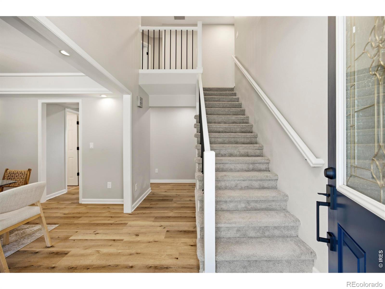 Image 4: Gorgeous entryway with private office to the right and dedicated dining to the left Image 4: Gorgeous entryway with private office to the right and dedicated dining to the left