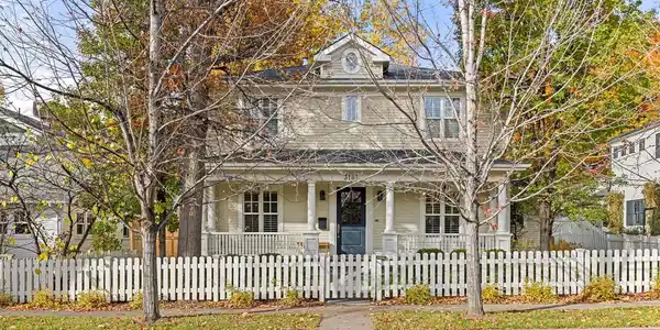 Image 3: white picket fence Image 3: white picket fence