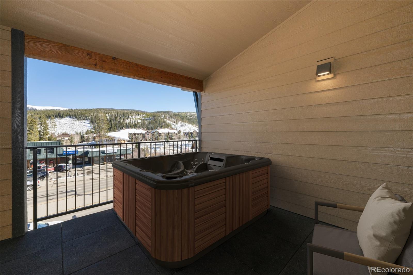 Image 4: virtually staged, deck is hot tub ready Image 4: virtually staged, deck is hot tub ready