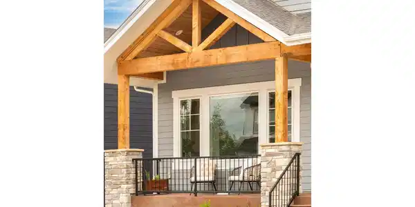 Image 3: Reclaimed Colorado pine welcomes you home, adding warmth, texture, and authentic Colorado charm to the inviting front porch. Image 3: Reclaimed Colorado pine welcomes you home, adding warmth, texture, and authentic Colorado charm to the inviting front porch.