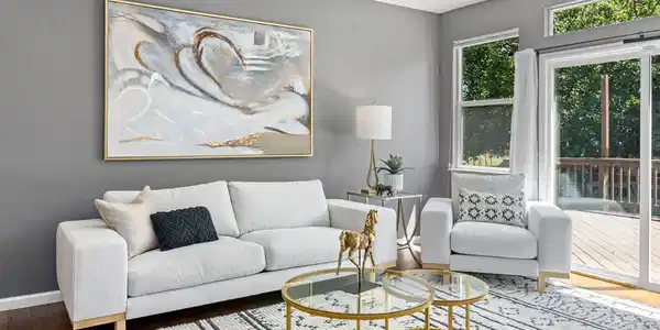 Image 4: The coziest living room! Image 4: The coziest living room!