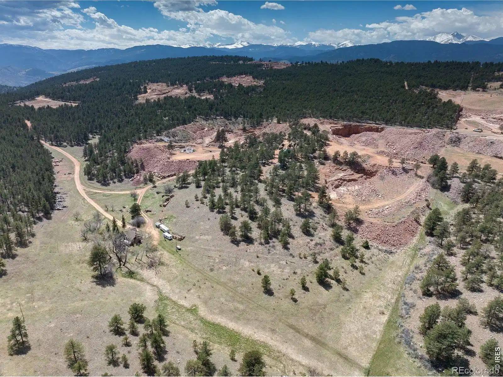 Image 1: Looking west across the property