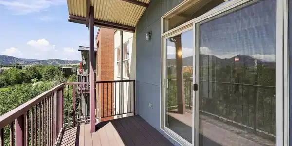 Image 4: Looking west from the private balcony