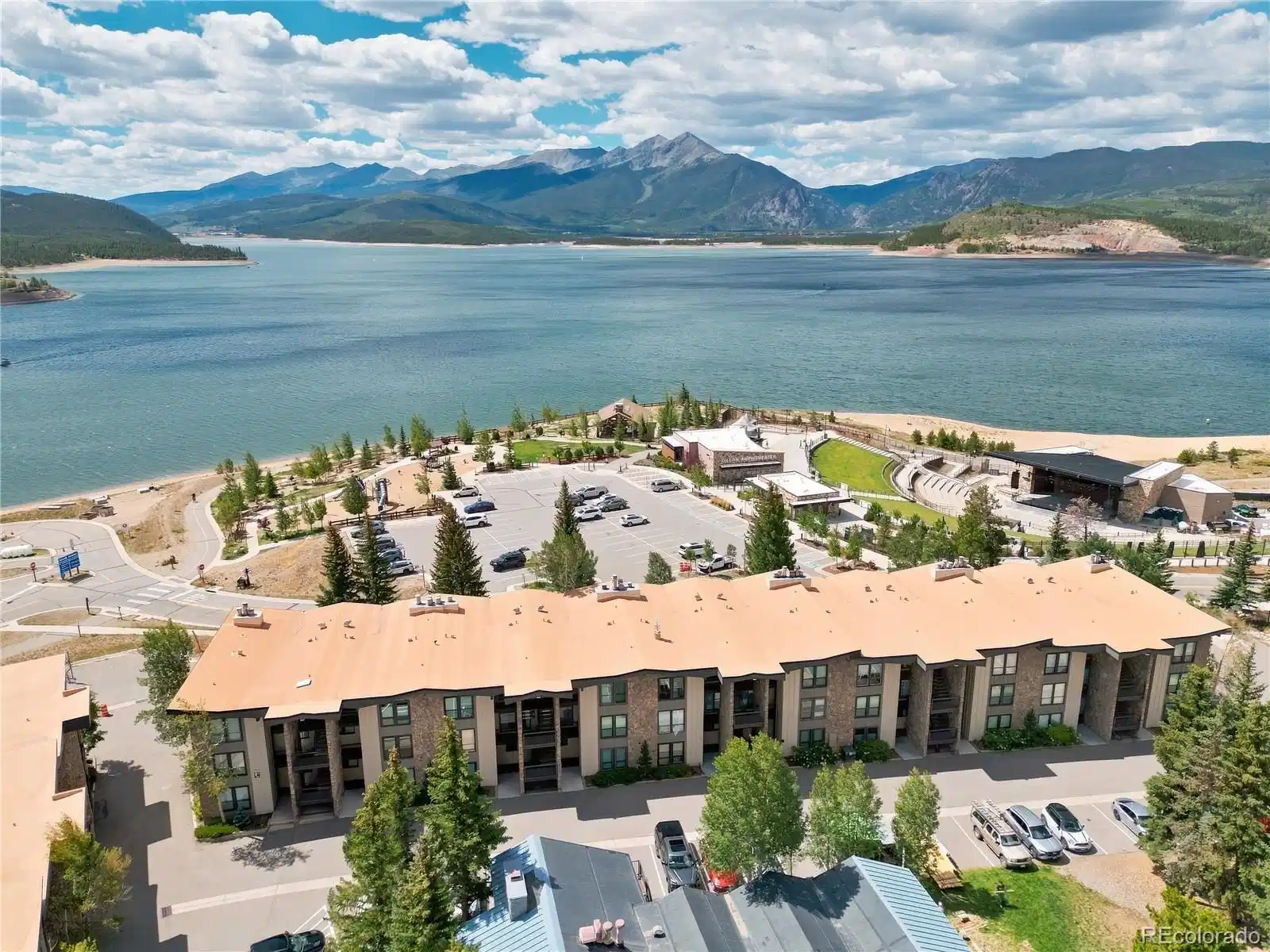 Image 1: Welcome to Lake Cliffe with stunning Lake Dillon and mountain views!