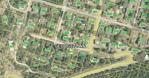 Image 2: Overhead view proximity to Old town Georgetown Image 2: Overhead view proximity to Old town Georgetown