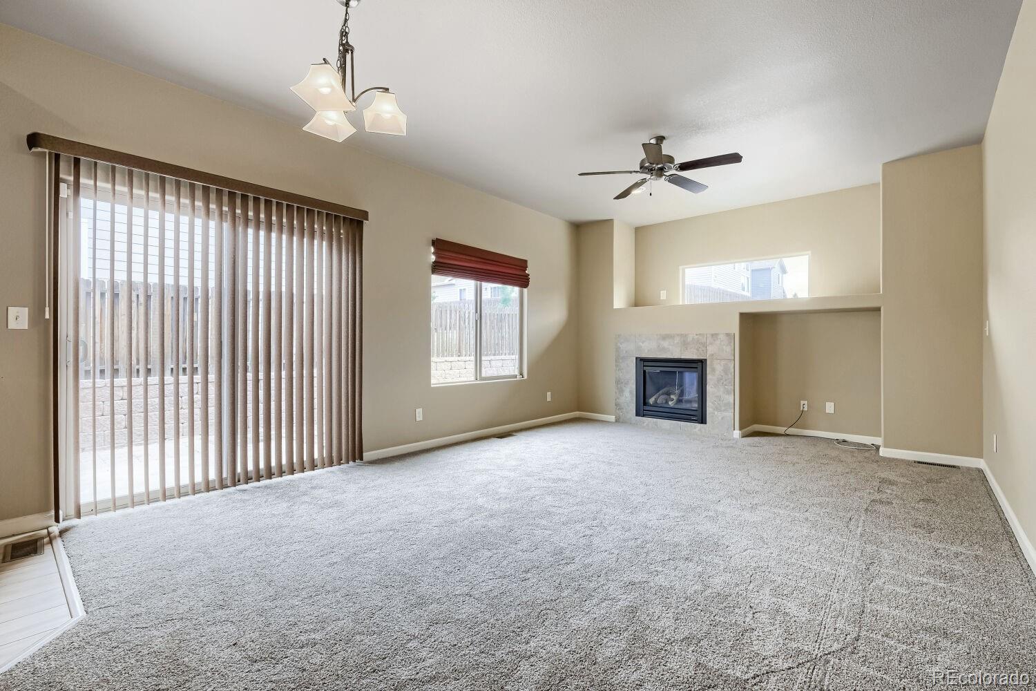Image 4: living room and slider to patio Image 4: living room and slider to patio