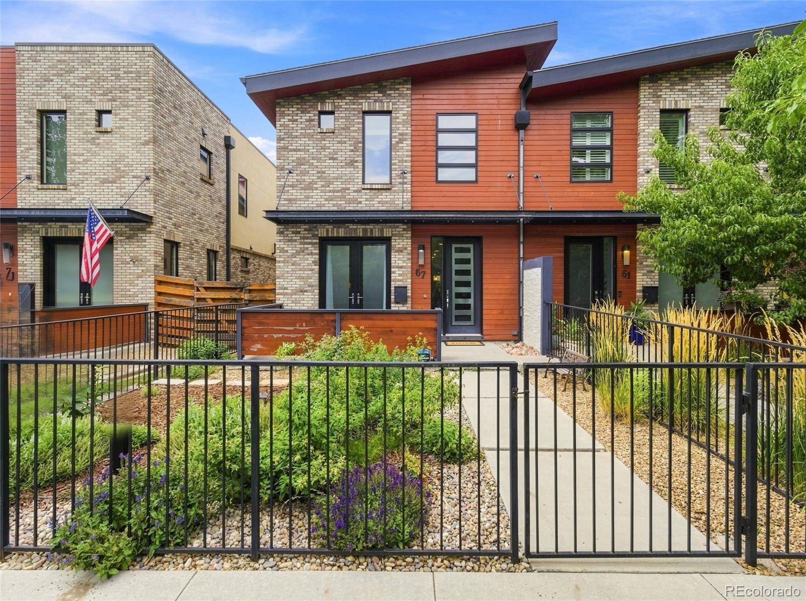 Image 1: Gated and fenced! Welcome to 67 S. Garfield Street in Cherry Creek! Image 1: Gated and fenced! Welcome to 67 S. Garfield Street in Cherry Creek!