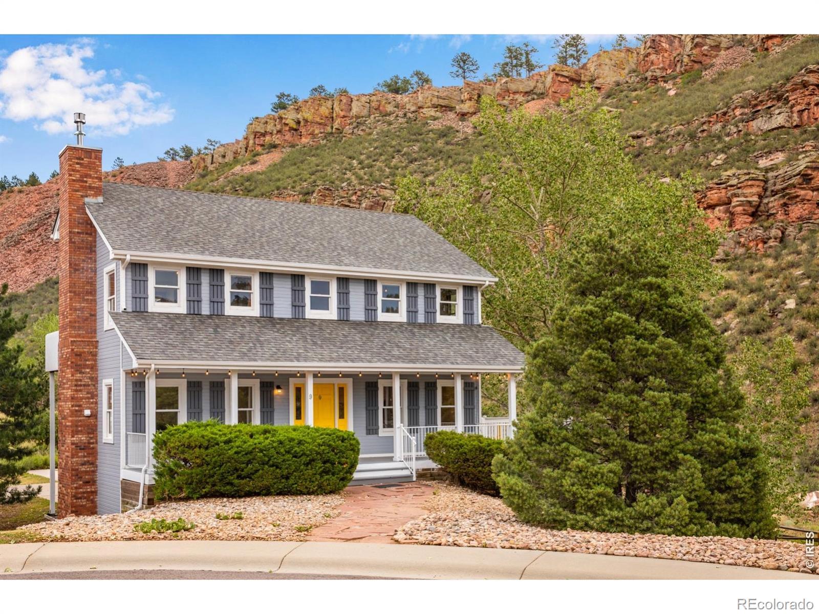 Image 2: Inviting front porch and lots of windows