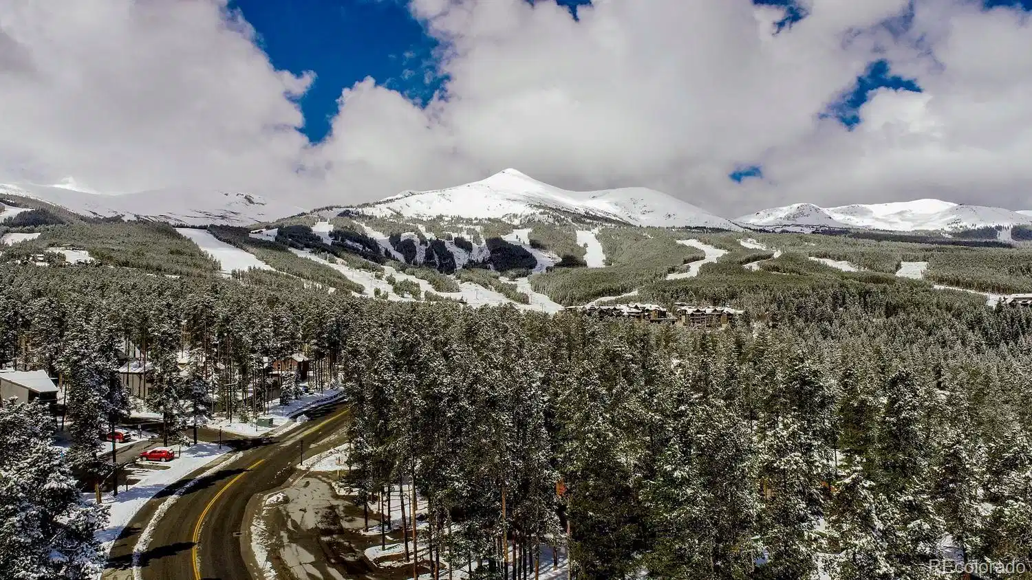 Image 1: The perfect location! A short walk or bus to town, the slopes, or the many trails just outside your door.