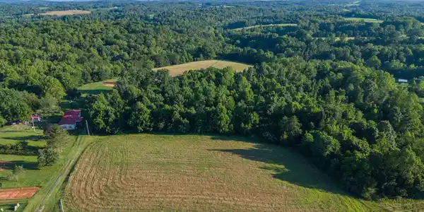 Image 2: Aerial View: Blue Ridge Backdrop