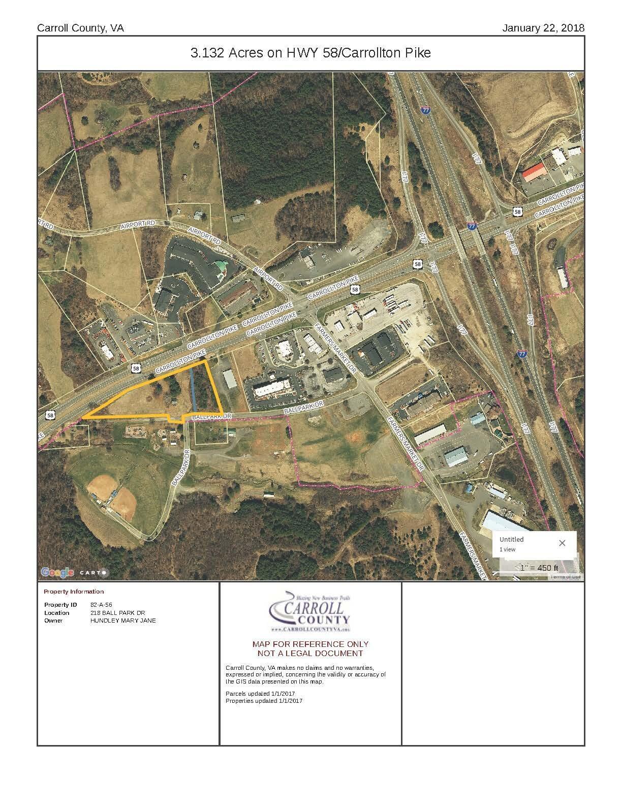 Image 2: 218 Ball Park Drive Hillsville - Aerial