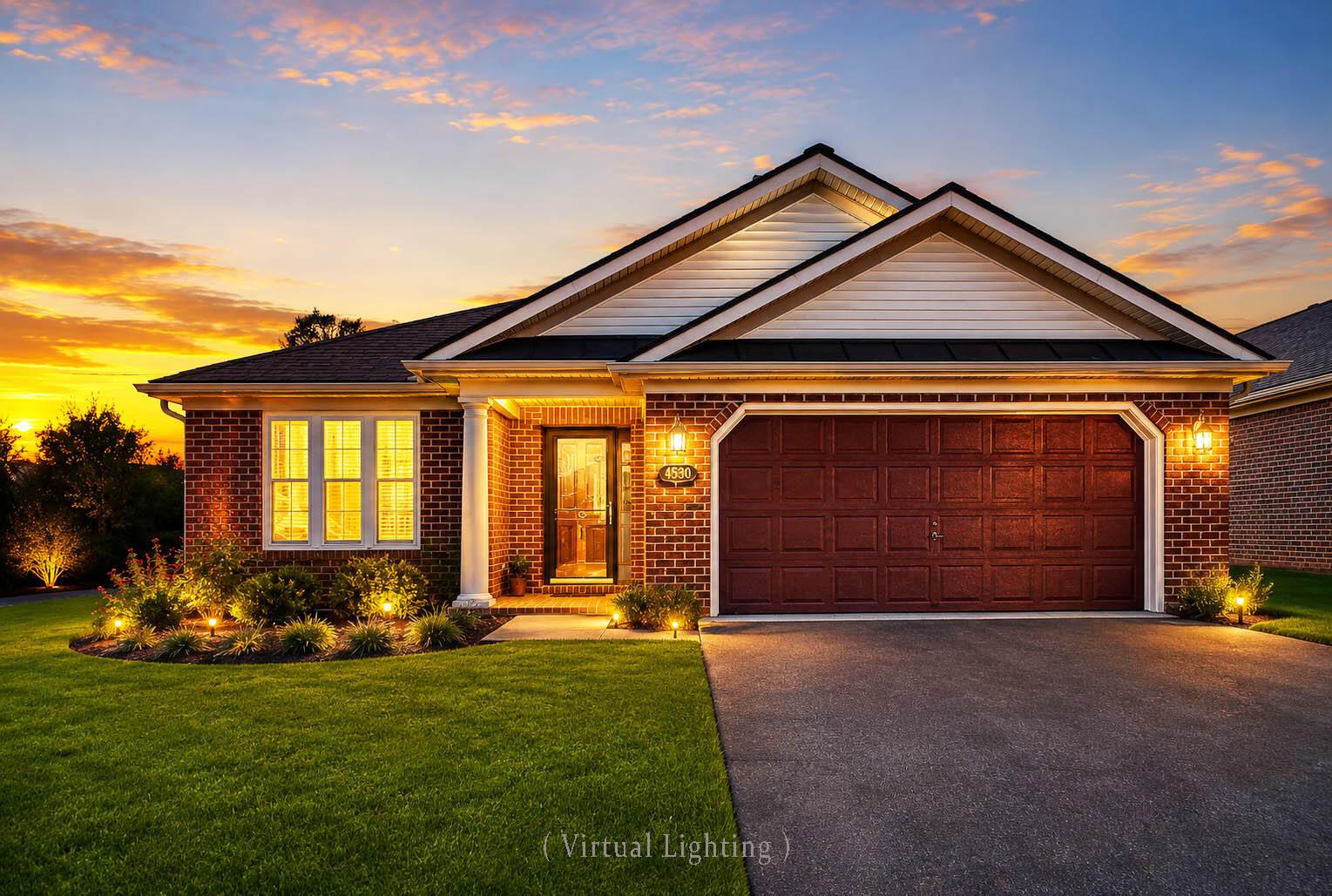 Image 1: 4530 Colonial Place - Virtual Lighting