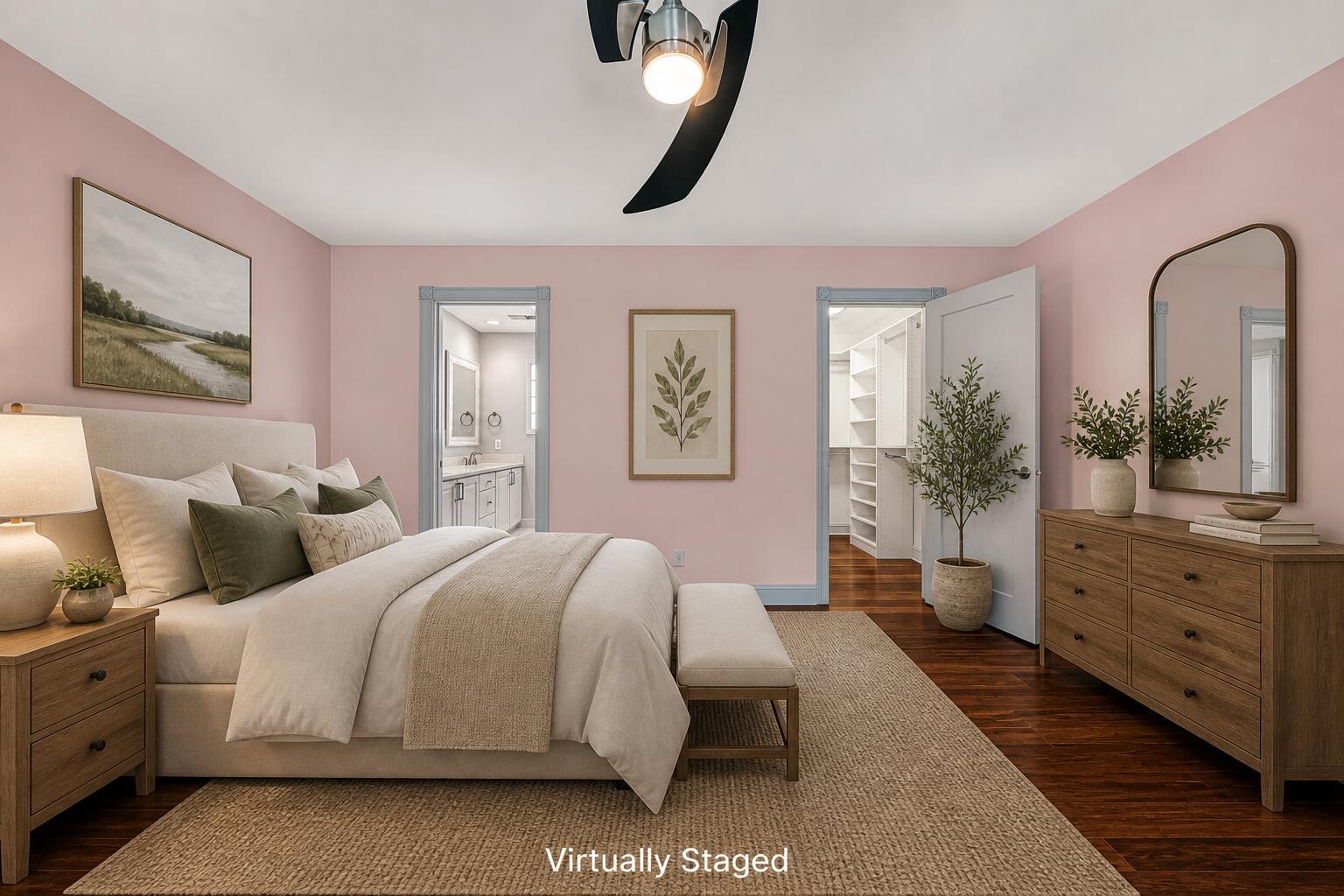 Image 4: Primary Brm - Virtual Staged