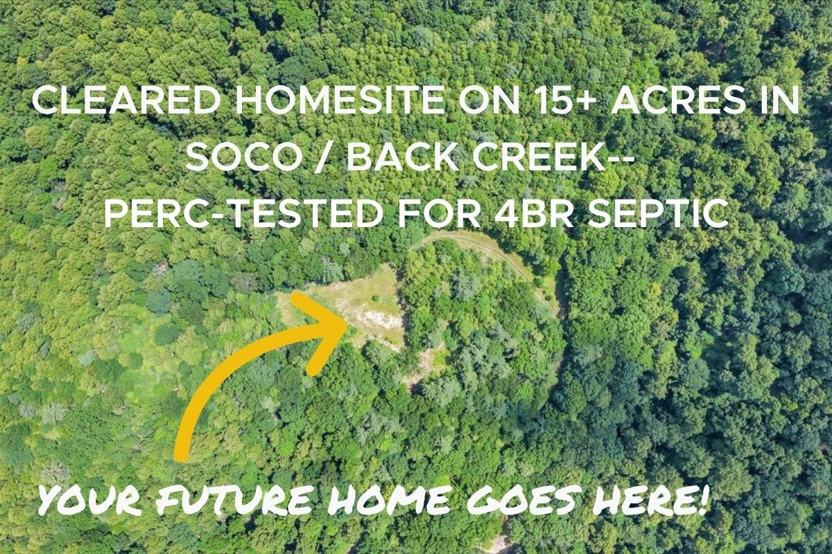 Image 4: 2.5-Acre Cleared homesite w Rigetop View