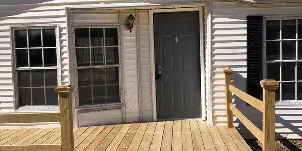 Image 3: Door and Deck