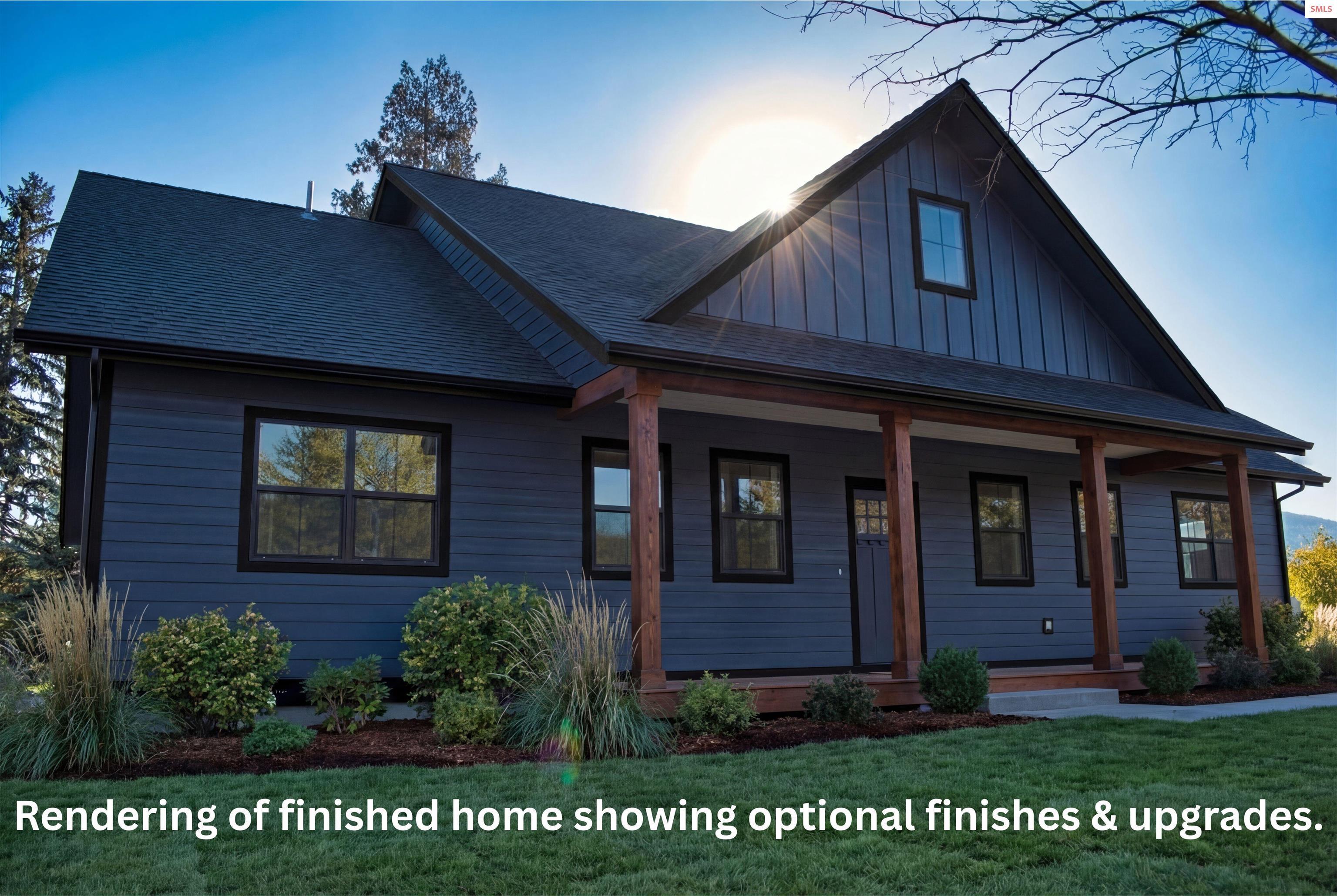 Image 1: Home is not complete; this is an example rendering of what the home could look like.