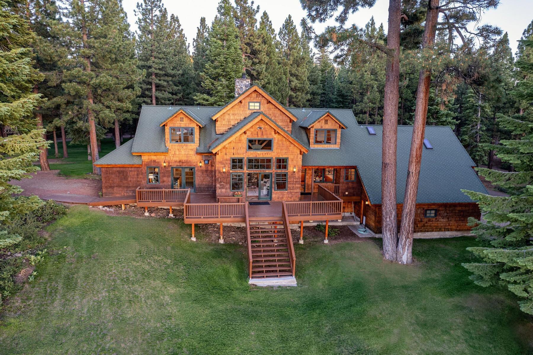 Image 0: Beautiful Mountain Home with the Back Lawn