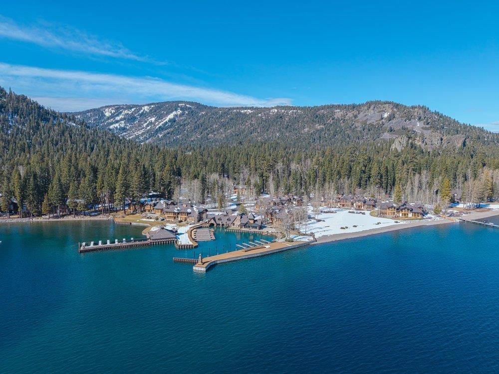 Image 0: Tahoe Lakefront Specialist, Fleur du Lac Estates Aerial