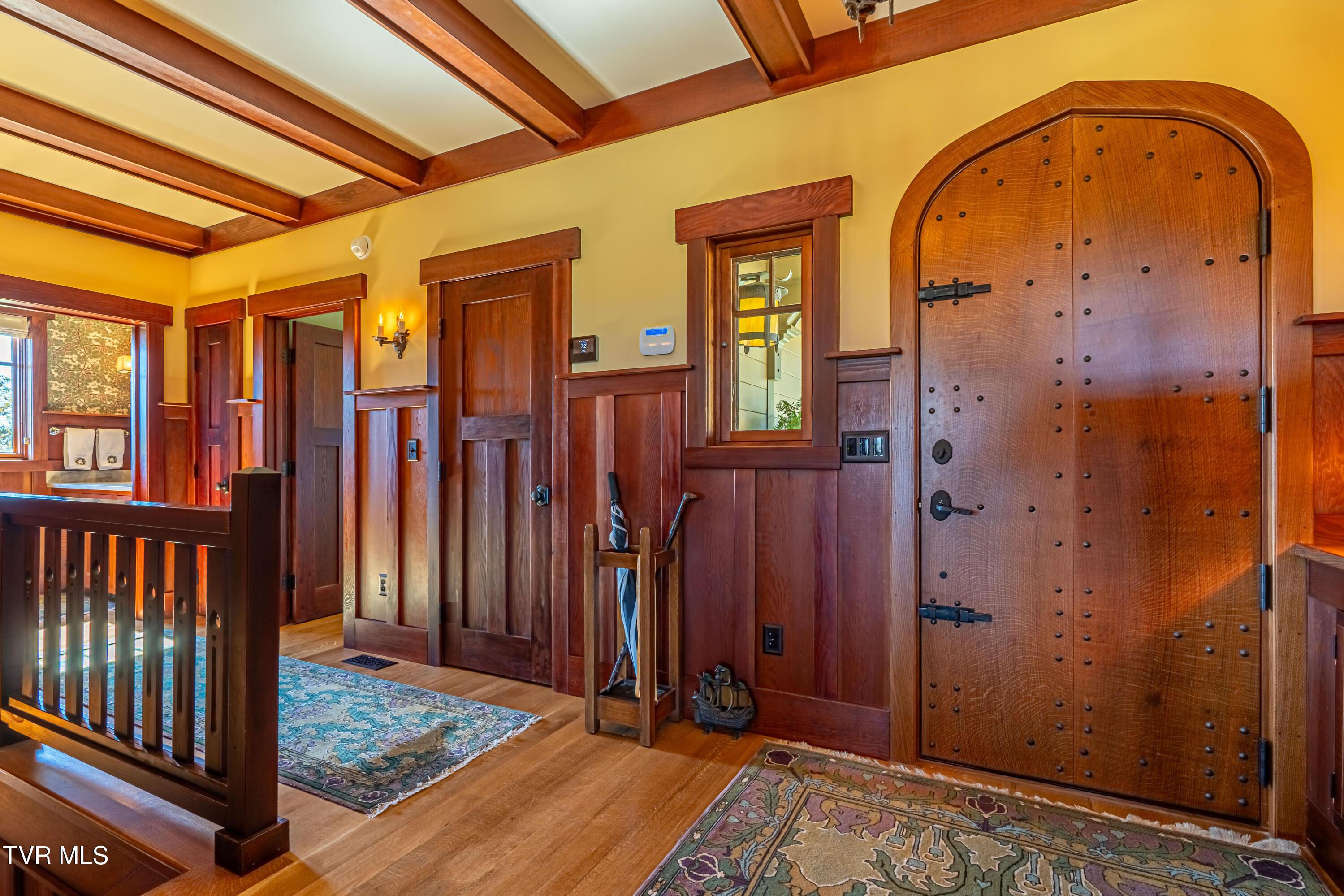 Image 4: Custom front door