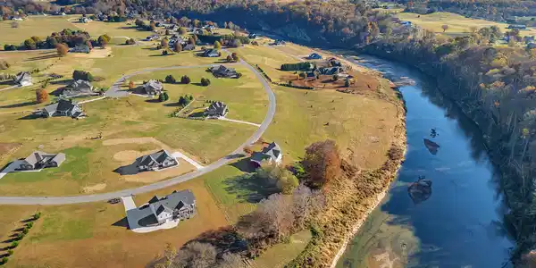 Image 4: Belle Drone river
